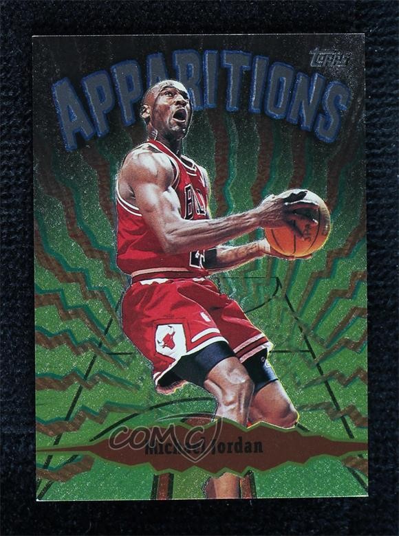 1998-99 Topps Apparitions Michael Jordan #A15 HOF