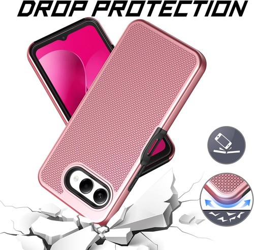For T-Mobile Revvl 8 Phone Case Dual Layer Heavy Duty Shockproof Hybrid Cover - Picture 7 of 32