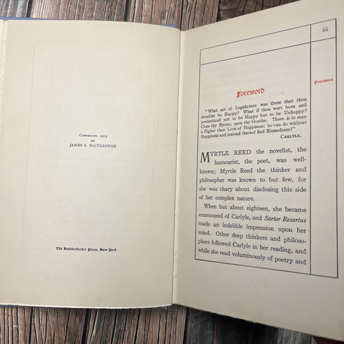 Happy Women by Myrtle Reed and Mary Badollet Powell 1913 HC First Edition - Bild 10 von 15