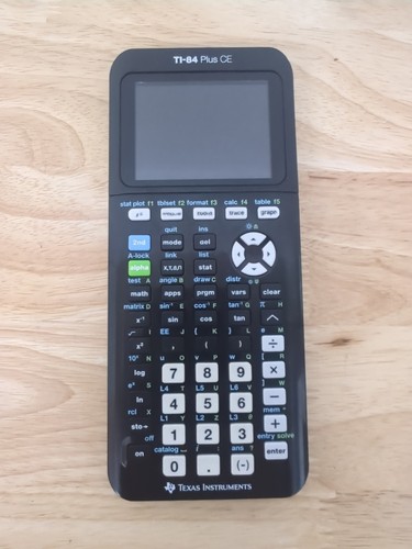 PARTS ONLY - Graphite - Texas Instruments TI-84 PLUS CE GRAPHING CALCULATOR