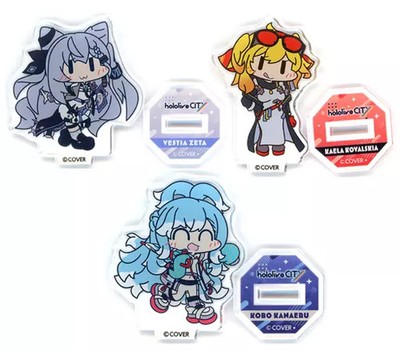 Hololive Indonesia 3rd Gen Acrylic Stand Set of 3 Virtual YouTuber Collectible