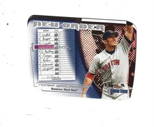 2001 Fleer Game Time New Order #2 Nomar Garciaparra  BOSTON Red Sox