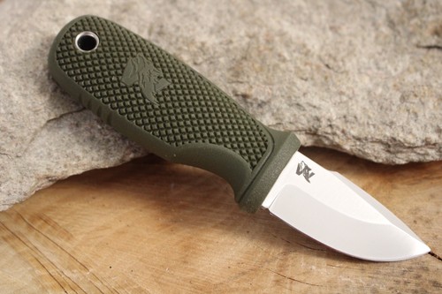 Odenwolf W Mini + Feuerstarter-Halskette Outdoormesser BaDi133 - Bild 4 von 11