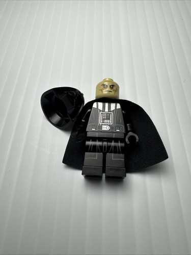 LEGO Minifigure Star Wars sw0586 Darth Vader Tan Head - Picture 4 of 24
