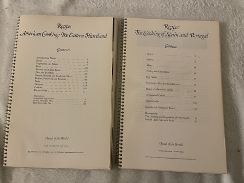 📚 9 Time-Life Foods of the World Recipe Cookbooks – Spiral Bound Lot 1968-1971 - Picture 6 of 9