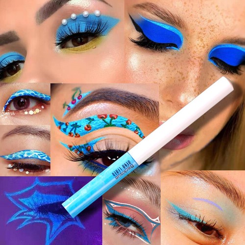 MultiColors Eyeliner Matte Long Lasting Eye Liner Pen Eye Makeup Shadow Eyeliner - Picture 9 of 95