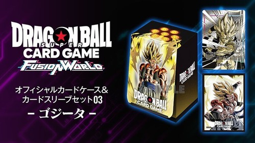 Dragon Ball Official Card Case & Card Sleeve Set 2 & 3 Vegito & Gogeta Bandai JP - Picture 9 of 17
