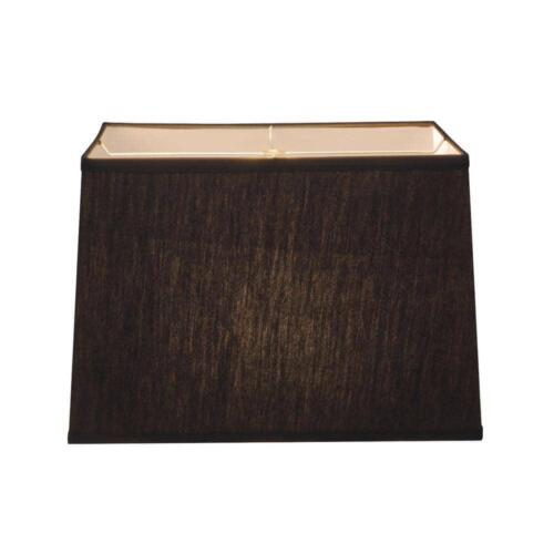Aspen Creative Lamp Shade 16"x14"x11" Rectangular Black+Gold Inside Hardback - Picture 4 of 6