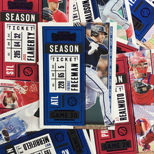 2020 Contenders HUNTER DOZIER Season Ticket Purple #97