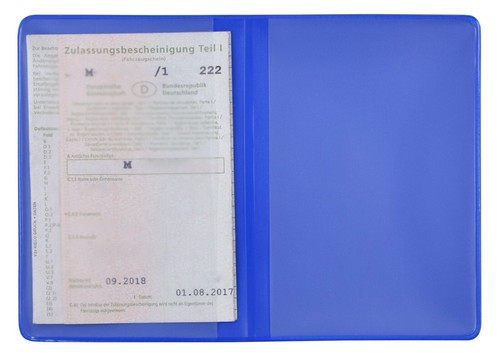 KFZ Schein Hülle viele Farben NEU Fahrzeugschein Mappe Etui Auweis Kartenhülle - Bild 9 von 96