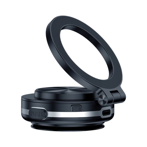 Vacuum Magnetic Suction Cup Car Phone Holder Stand Foldable 360° Rotating Mount - Picture 17 of 18