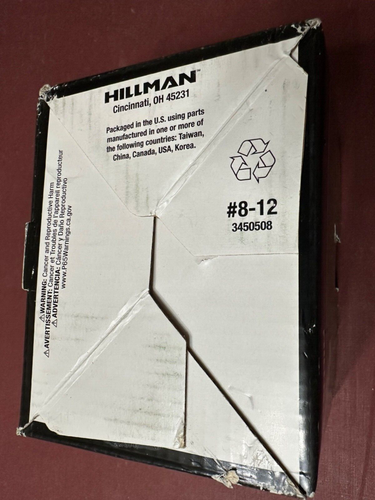 (QTY 50) Hillman Zinc Hex Lag Screws, 5/16" x 4" - Picture 6 of 6
