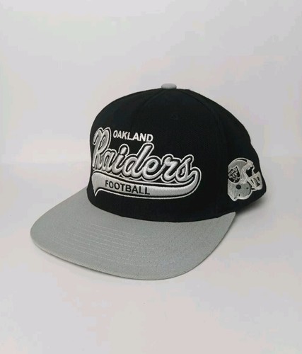 Mitchell & Ness Oakland Raiders Snapback Mütze schwarz grau bestickt NFL Cap - Bild 1 von 12