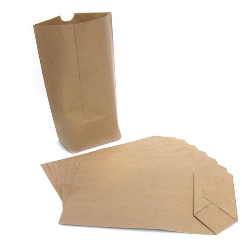 Druckverschlussbeutel Taschen Papier Tüten Kreuz Boden Versand Plastik Poly j - Picture 13 of 15