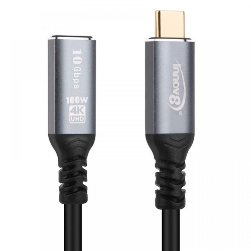 USB C Male to USB C Female Extension Data Charging Cable Type C Extender 2m - Picture 3 of 3