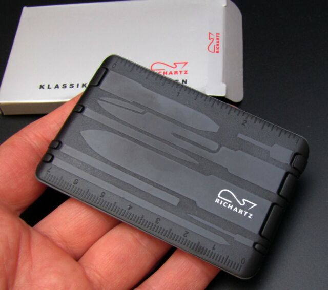 RICHARTZ POCKET TOOL TOOLKARTE mit 11 Funktionen Multitool Tool RICHARTZ POCKET TOOL TOOLKARTE mit 11 Funktionen Multitool Tool