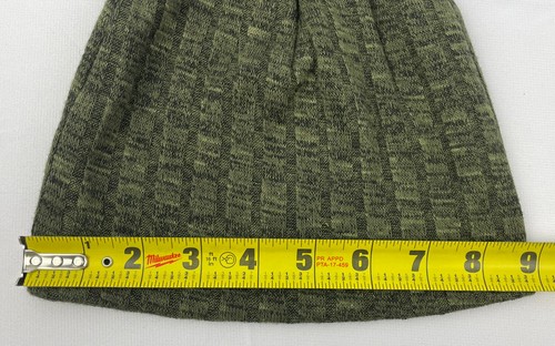 Cotton Layne Clothing Women's Dark Green Beanie Winter Hat Cap w/ Puff One Size - Picture 7 of 7