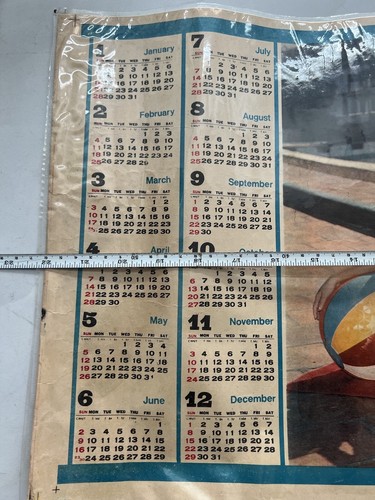 PÓSTER CALENDARIO VINTAGE SOUTH VN SAIGON THAM THUY HANG ACTRIZ GUERRA DE VIETNAM - Imagen 4 de 5