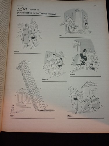 Punch magazine, July 15th 1964. Political Cartoons. Free UK Postage - Picture 5 of 10