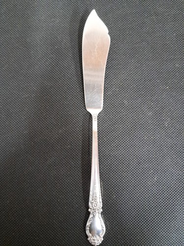 VTG International Sterling Silver Master Butter Knife Brocade 7¼"
