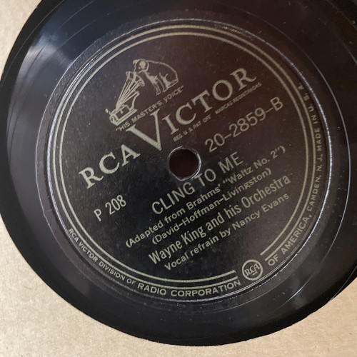 10" 78 RPM 4 Record Set-Wayne King Plays Brahms Waltzes for Dancing/RCA P208 - Imagen 4 de 11