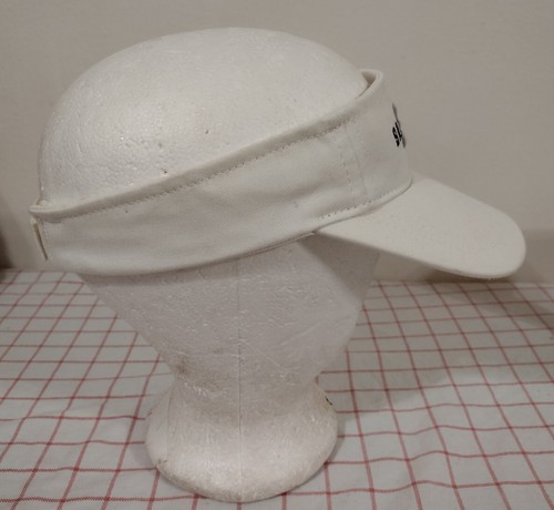World Famous San Diego Zoo Visor Cap Hat White Adjustable Embroidered - Picture 3 of 7