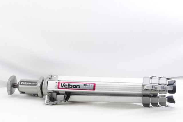[Excellent VELBON HG-4S camera tripod + PH-153 from JAPAN (L468-2) [Excellent VELBON HG-4S camera tripod + PH-153 from JAPAN (L468-2)