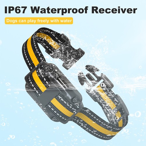 3300FT Dog Training Collar Rechargeable Remote Shock Pet Waterproof Trainer - Picture 4 of 10