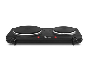 Details About Black Electric Stove Top High Ed 2 Burners Cooktop Range Oven Hot Plate 7