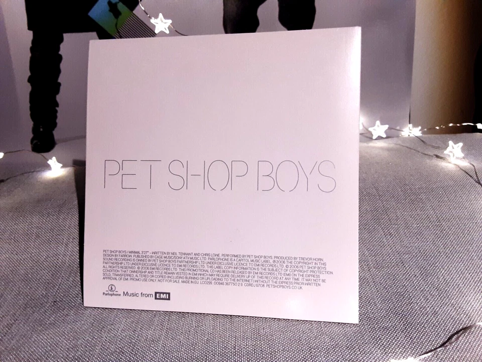 PET SHOP BOYS-"MINIMAL"***EMI PROMO CD/neu - Bild 2 von 2