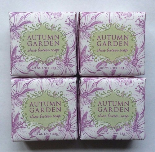 Greenwich Bay Shea Butter FALL AUTUMN Spa Soap, 1.9 oz., Set of 4 Bars! - 第 3/6 張圖片