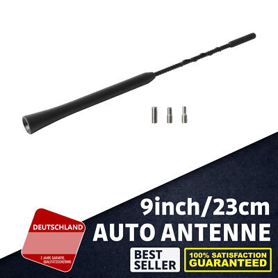 Antennenstab KFZ Dachantenne FM AM Stab Antenne 9in/23cm Für VW Audi BMW Skoda