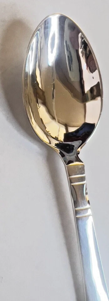1 CUCHARA SOPA OVALADA GEORG JENSEN CONTINENTAL 8" ESTERLINA PULIDA MAGNÍFICA HV 12 Foto 2 de 4