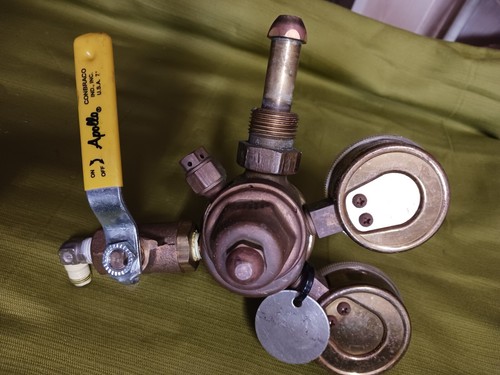VICTOR VTS250D GAS REGULATOR, 2 gauges - Picture 2 of 2