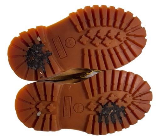 Timberland Kleinkind Premium Stiefel Größe 6 Mon hellbraun Weizen Nubuk wasserdicht Wildleder gebraucht, in einwandfreiem Zustand - Bild 6 von 11