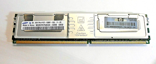 SAMSUNG 2GB 2RX4 PC2-5300F - 555 -11-E0 M395T5750EZ4-CE65 0839