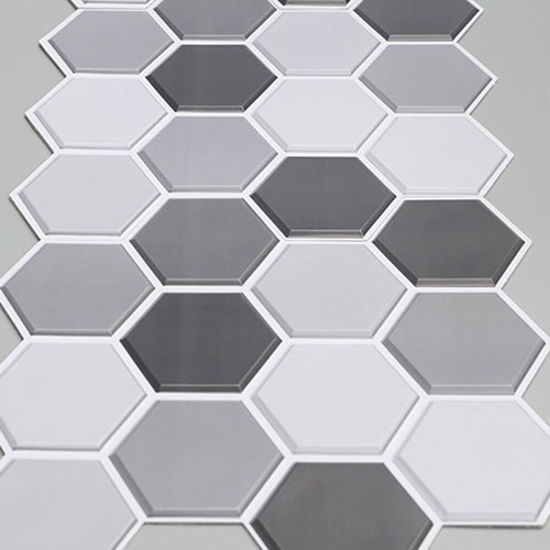 Mosaic Wall Sticker Decal Decor Tiles Protective Shower Areas Waterproof - Picture 21 of 48