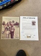 JACK NICKLAUS VINTAGE HAND SIGNED 8x10 PHOTO Personalized PSA/DNA Cert