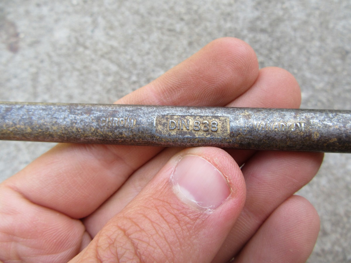 VTG OLD Hazet DIN 838 12/13 12X13 SPANNER DOUBLE RING WRENCH VTG OLD Hazet DIN 838 12/13 12X13 SPANNER DOUBLE RING WRENCH