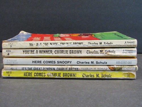 Libros de bolsillo vintage de Charlie Brown/Snoopy 5 AQUÍ VIENE CHARLIE MARRÓN/SNOOPY - Imagen 10 de 12