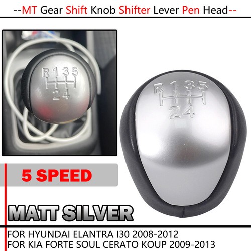 Manual 5/6-Speed Gear Shift Knob For 2009 2010-2013 Kia Forte Soul Cerato Koup - Picture 24 of 41