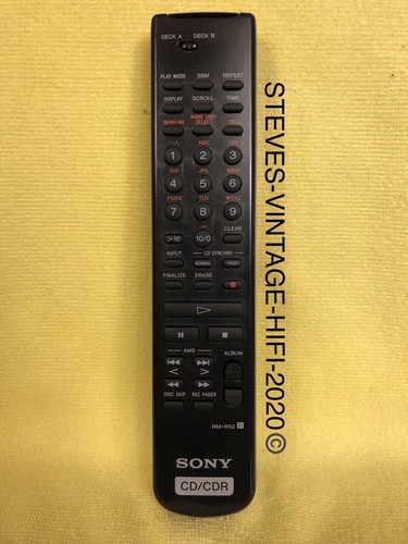 SONY RCD-W100 Combination CD Player & CD Recorder + MEDIA & REMOTE L@@K FREE P+P - Picture 22 of 23