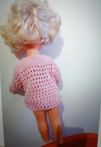 DENTINA FURGA Caschetto biondo ANNI 70 - Altezza Cm 40 - Foto 3 di 4