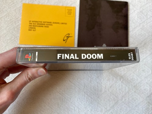 Final DOOM PS1 - UK PAL VGC with Reg & Natural Disc - High Quality Packing - Picture 7 of 12