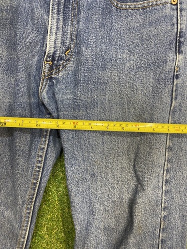 Levis 505 Jeans Mens Regular Fit Straight Leg Medium Wash Workwear Size 29x32 - Bild 10 von 16