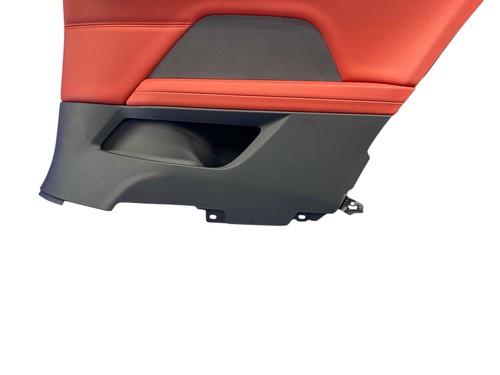 2021 2022 2023 2024 BMW M4 G82 REAR RIGHT QUARTER TRIM PANEL FIONA RED LEATHER - Picture 6 of 18