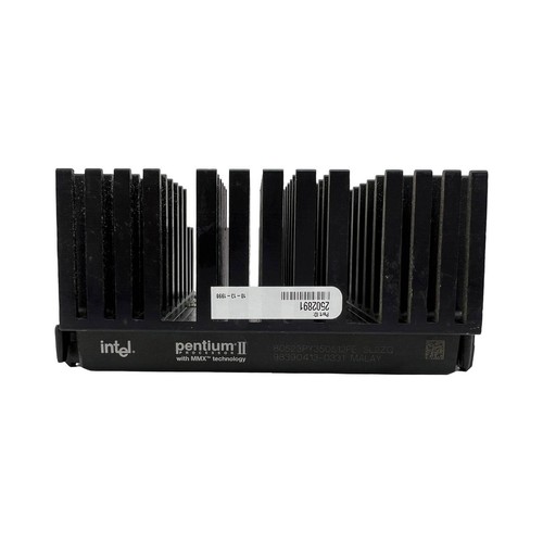 Processore e dissipatore Intel Pentium II 350 MHz - Foto 4 di 21