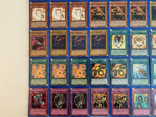 YUGIOH Evil HERO Deck with BRAND NEW SLEEVES Complete 41 - Cards - Picture 7 of 12