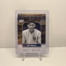 2008 UPPER DECK YANKEE STADIUM LEGACY RED RUFFING #834