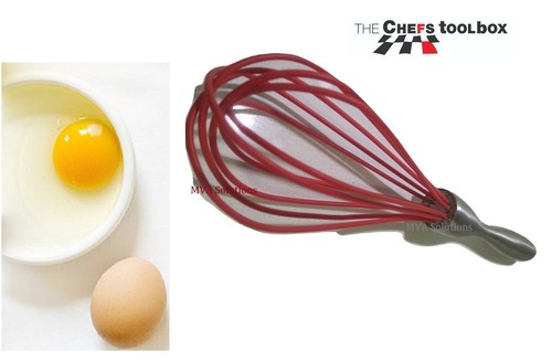 Chefs Toolbox Silicone Whisk with Stainless Steel Handle #6126 - Picture 2 of 3